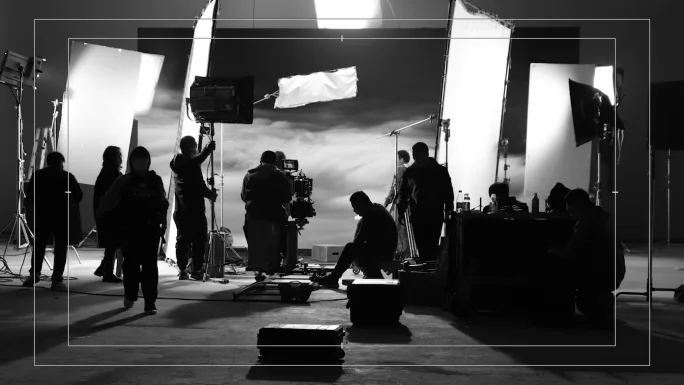 无限臀山专业拍摄团队工作场景